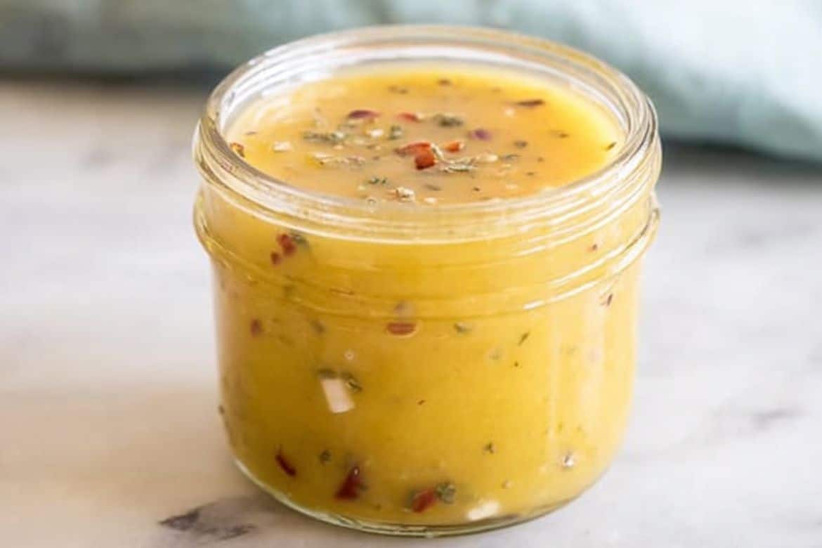 Shake & Serve: The Secret to Tart, Herby Greek Dressing